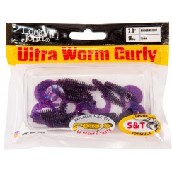 Твистеры Lucky John Ultraworm Curly 2''
